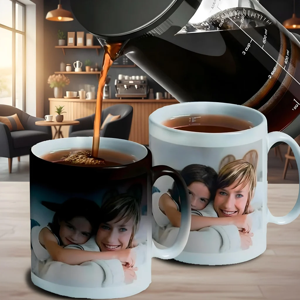 tazas sublimadas mágicas con foto
